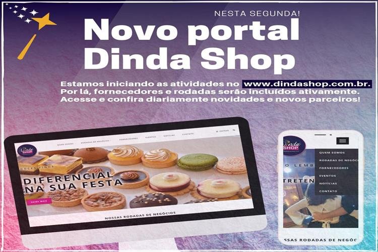 Novo portal Dinda Shop!