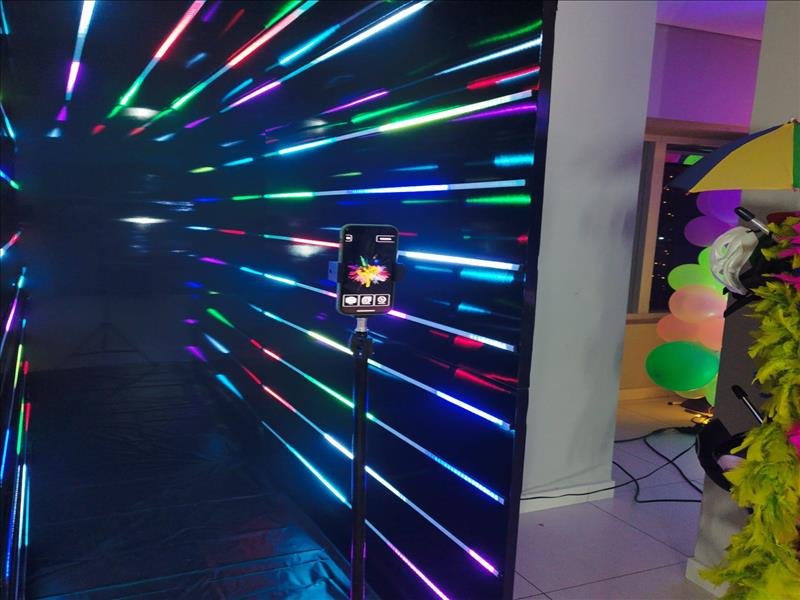 TUNEL DE LED INFINITO