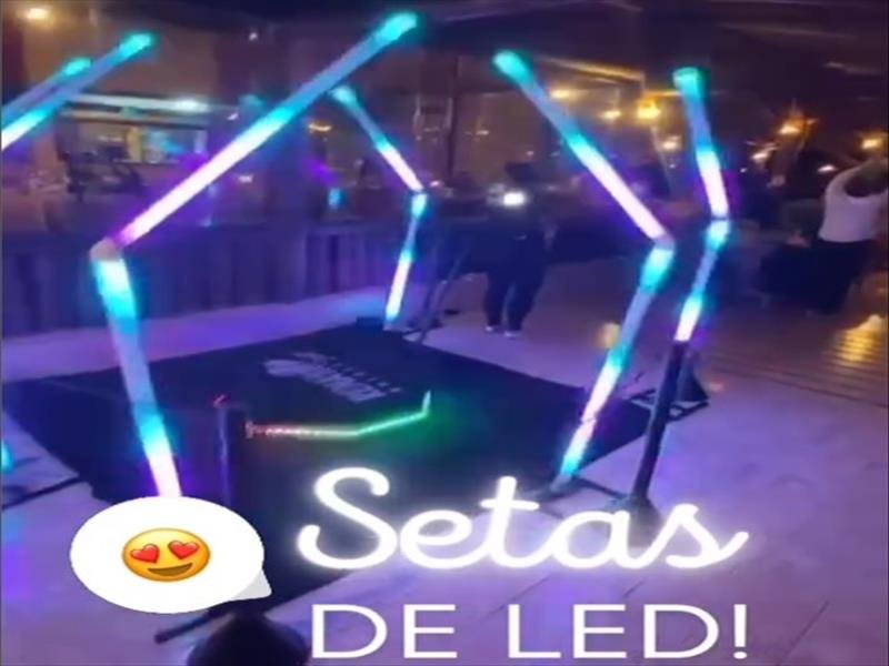 SETAS DE LED