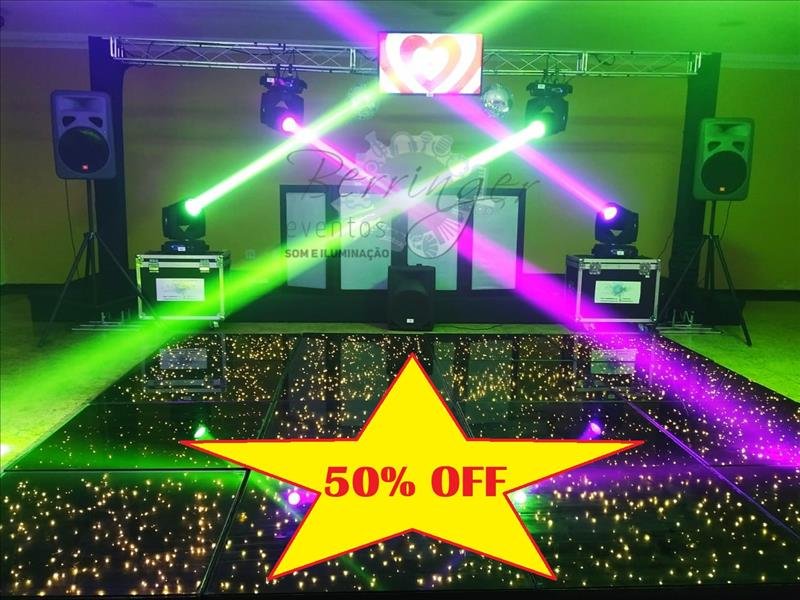 Som e Iluminação para seu evento!