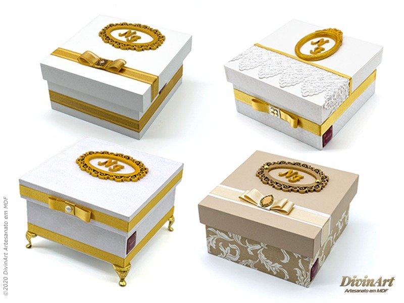 Caixas para presente e Kit Toilette personalizados!