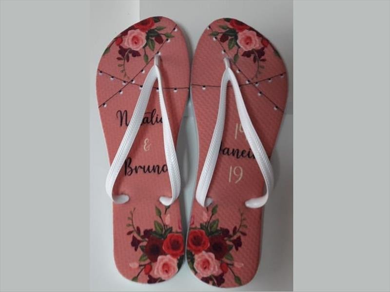Chinelos personalizados!