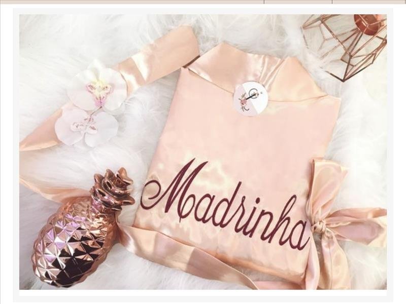 Robes personalizados! Várias cores e tamanhos! Menor preço exclusivo Dinda Shop!