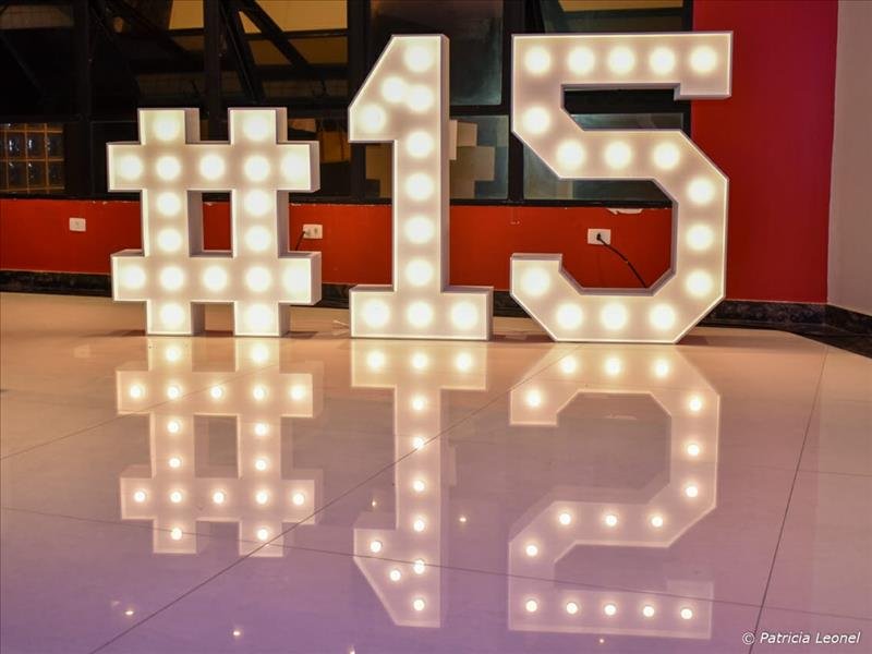 Letras Iluminadas para deixar a sua decoração deslumbrante e valer várias fotos de recordação deste dia único!
