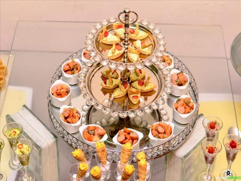 BUFFET COMPLETO (OPÇÃO COM DECORAÇÃO EM RODADA ABERTA)!