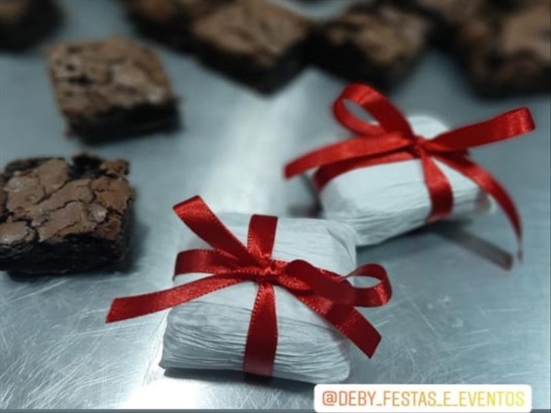 Brownies para lembrancinhas!