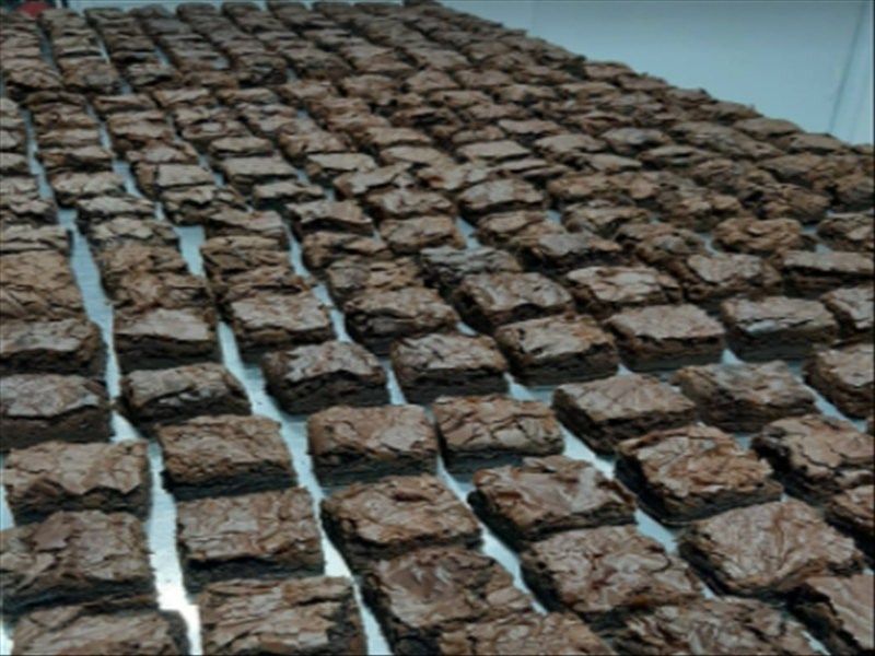 Brownies para lembrancinhas!