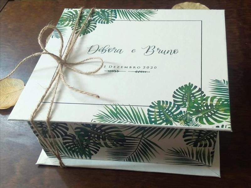 Caixas para presente personalizadas!