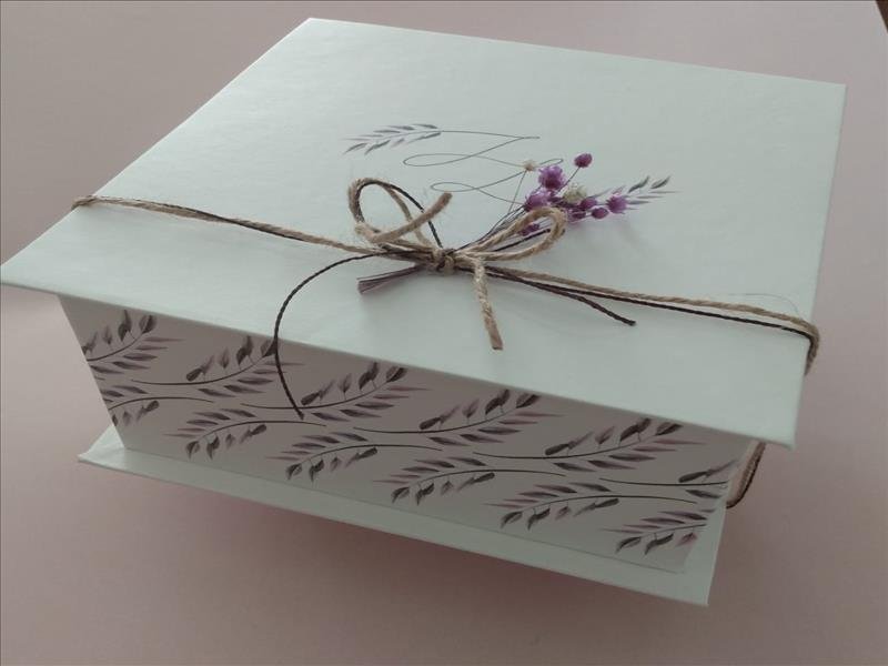 Caixas para presente personalizadas!