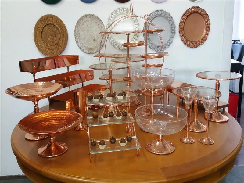Locação de Louças, peças e utilidades para eventos