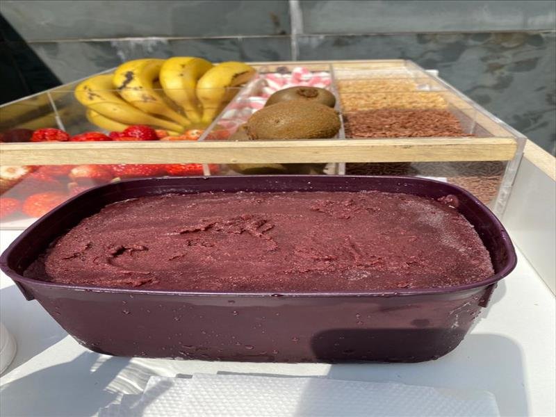 Açaí e milkshake gourmet