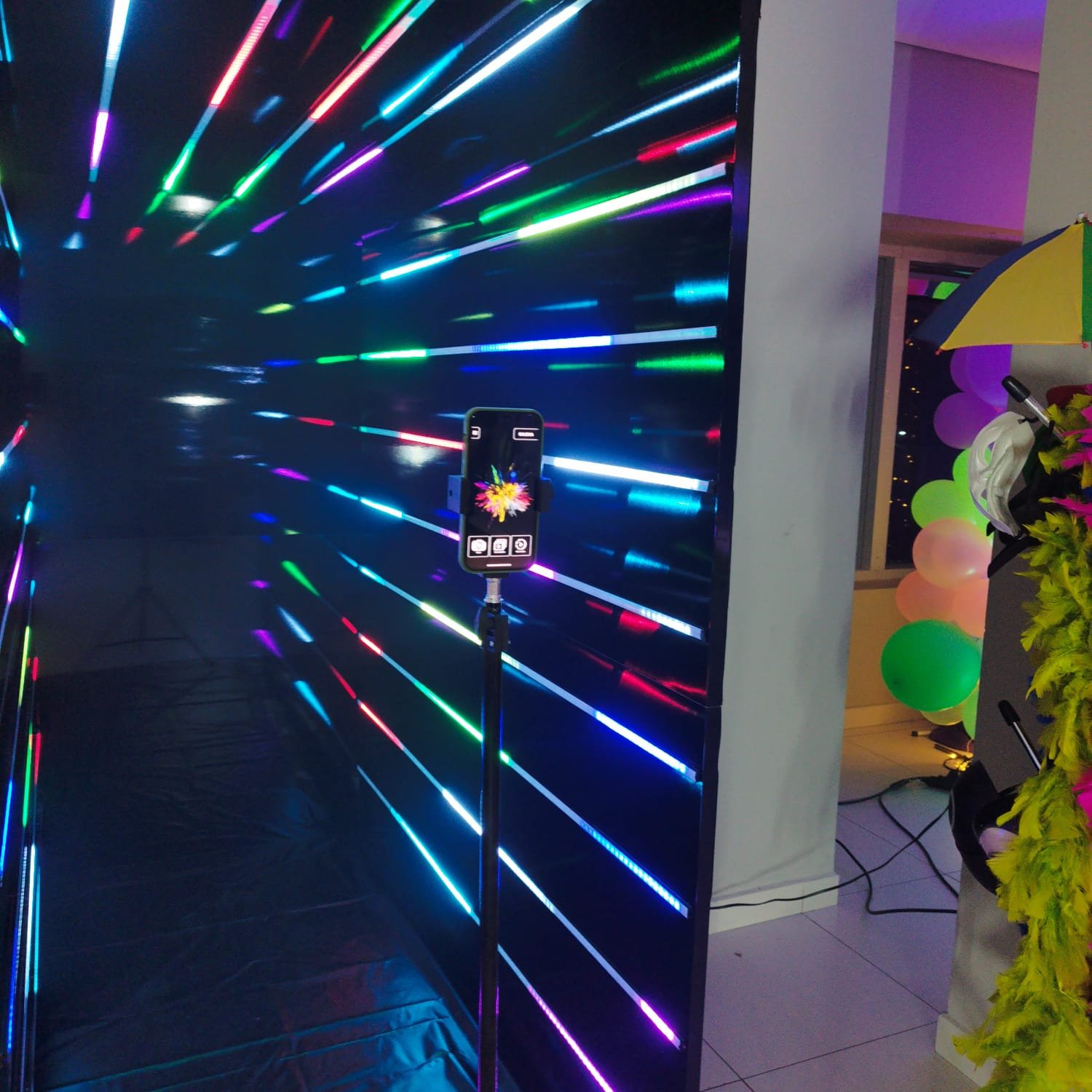 TUNEL DE LED INFINITO